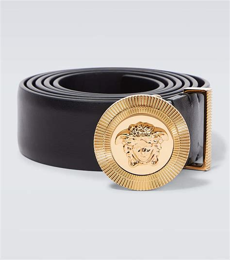 size 85 versace belt|Versace medusa belt price.